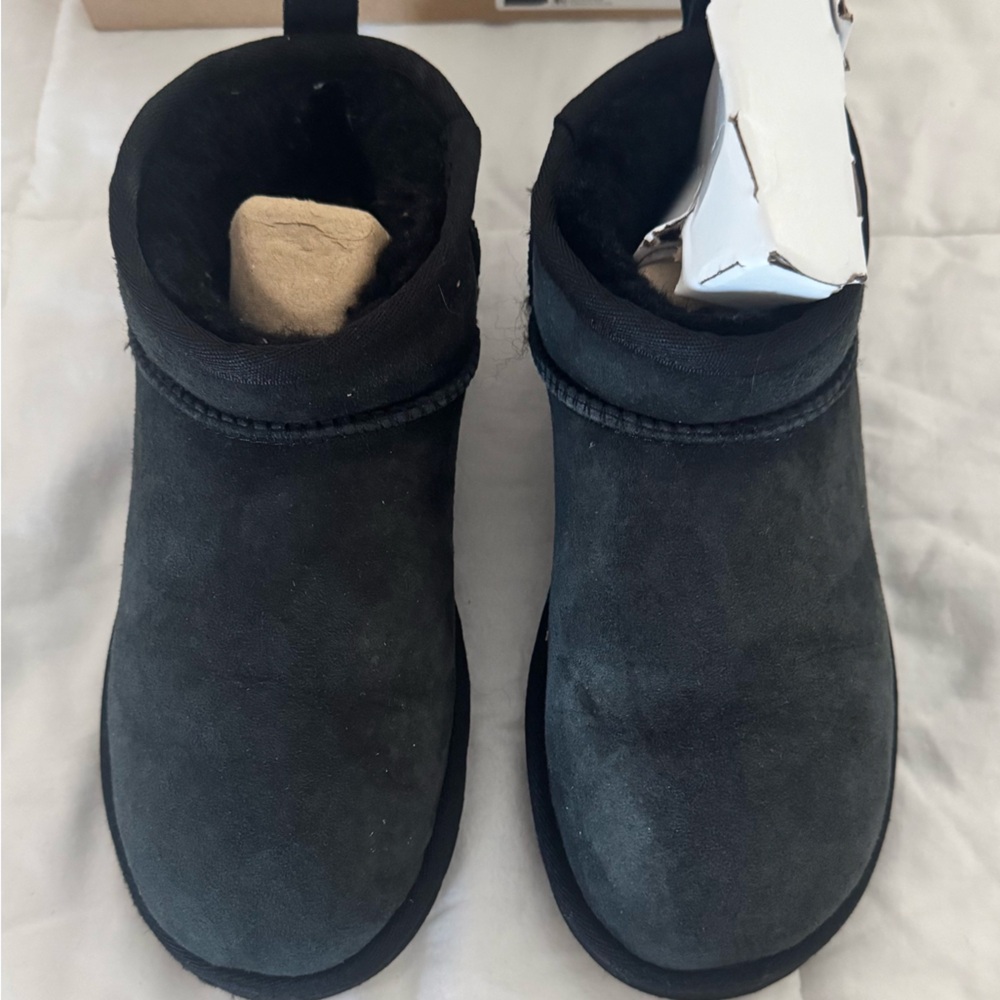 UGG Black Suede Boots